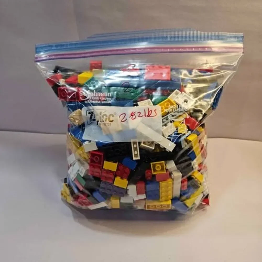2.82 lbs Bulk LEGO Bricks